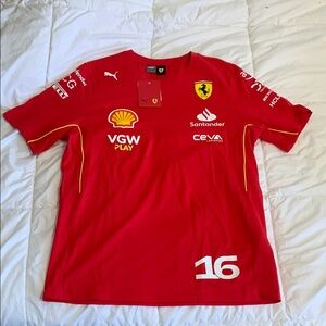 Ferrari Puma Red Racing T-Shirt